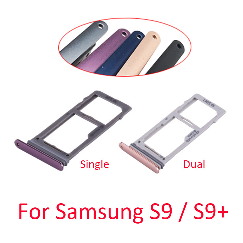 Samsung S9/S9+ SIM Tray Door Card Holder - purple