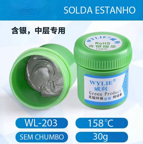 Wylie 158 Solder Paste