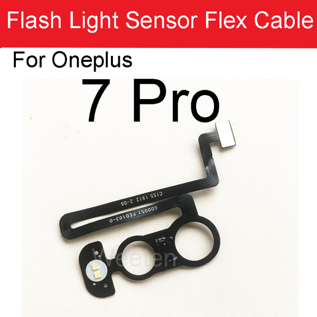 Oneplus 7 Pro Rear Flash Light Flashlight Sensor Flex Cable For
