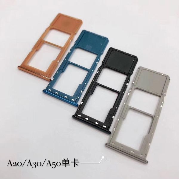 Samsung A20/A30/A50 SIM Tray Door Card Holder - blue