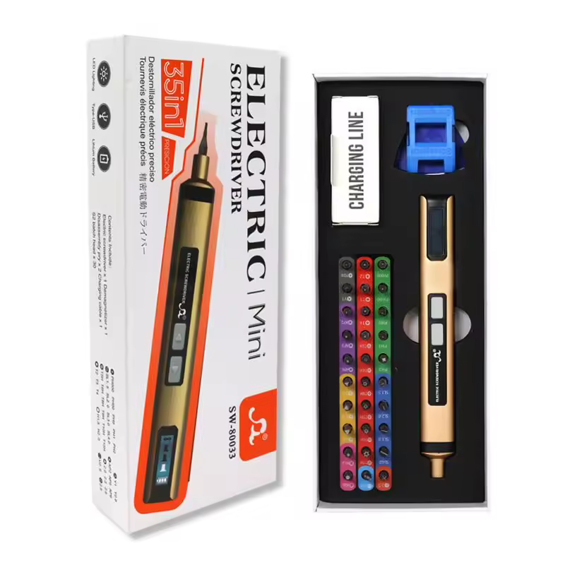 35 in 1 Electric Precision Screwdriver Set with Mini Pocket Screwdriver Set