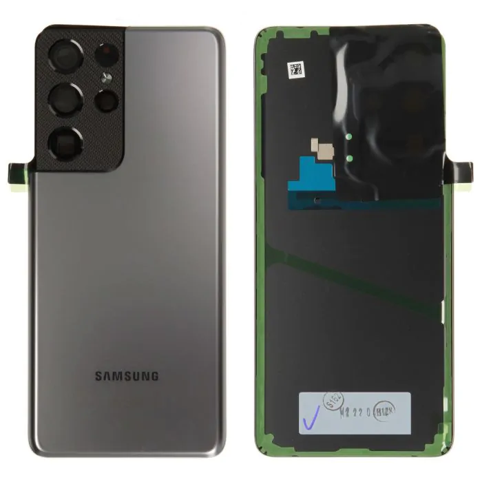 SAMSUNG S21 Ultra Back Glass ORIGINAL - Gray