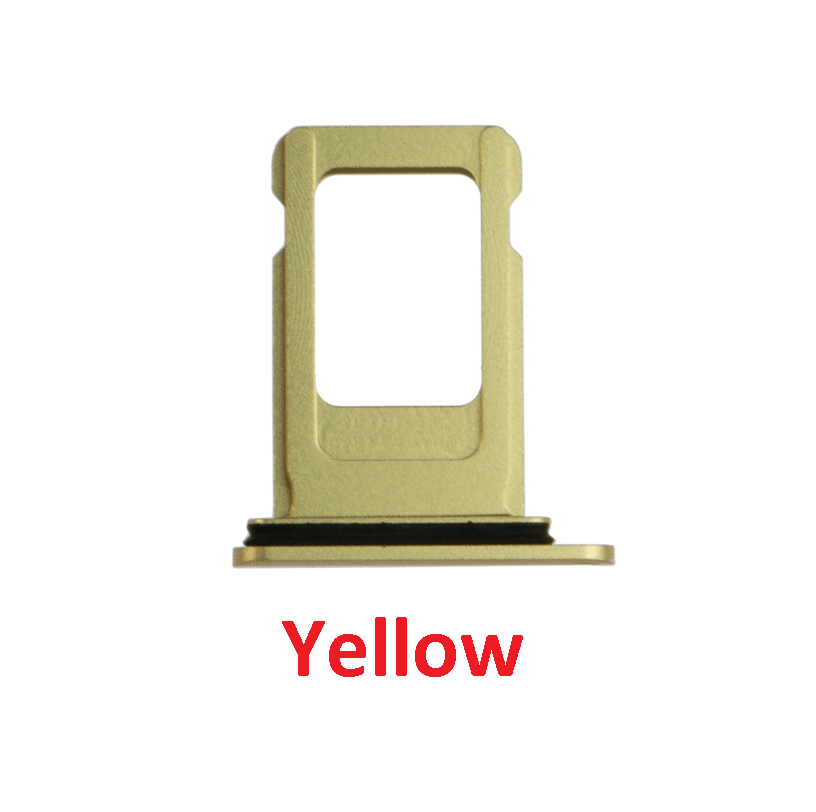 iPhone XR SIM Door Tray - Yellow