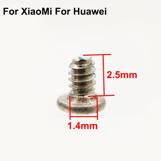 SCREW 1.4*2.5 100 Pcs SAMSUNG Xiaomi Huawei