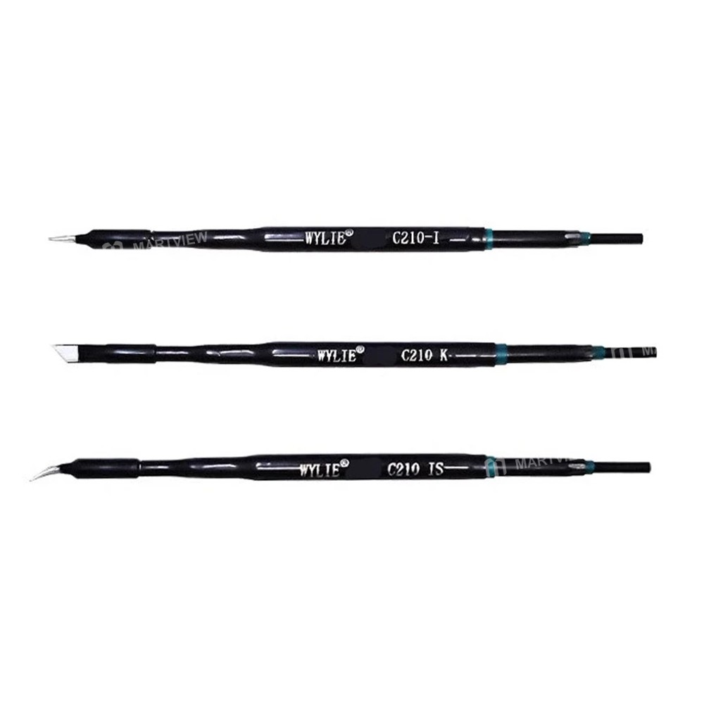 WYLIE C210 Black Diamond Series Soldering Iron Tips and Heating Core