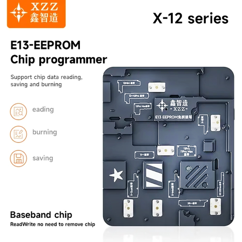 EEPROM Programmer Logic Baseband fixture for X-12