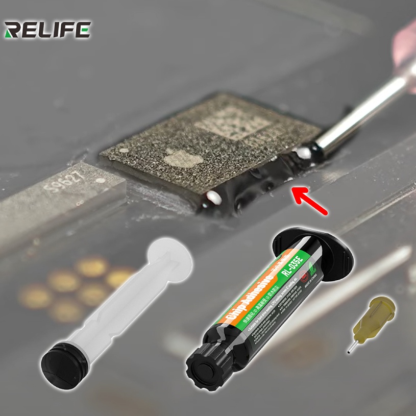 Relife RL-035E Seam Beautification Repair Glue CPU ic CHip Seal