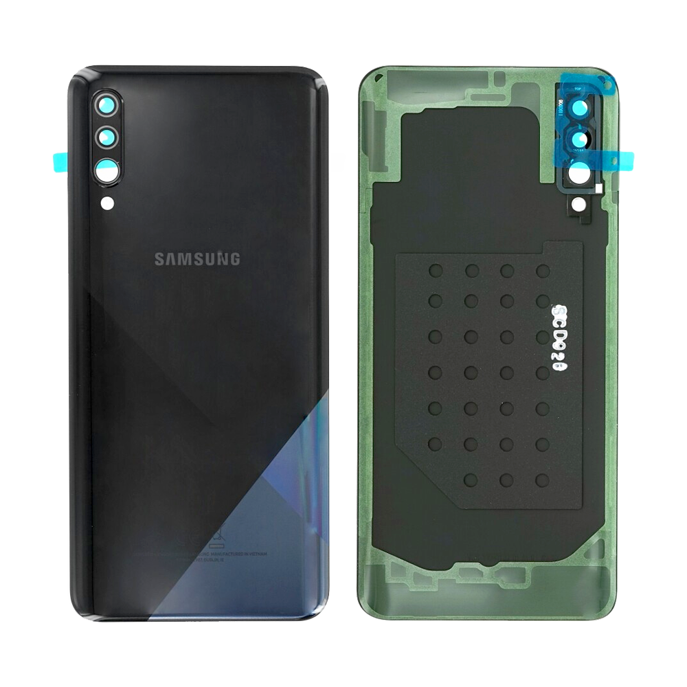 Samsung A30S Back Glass - black