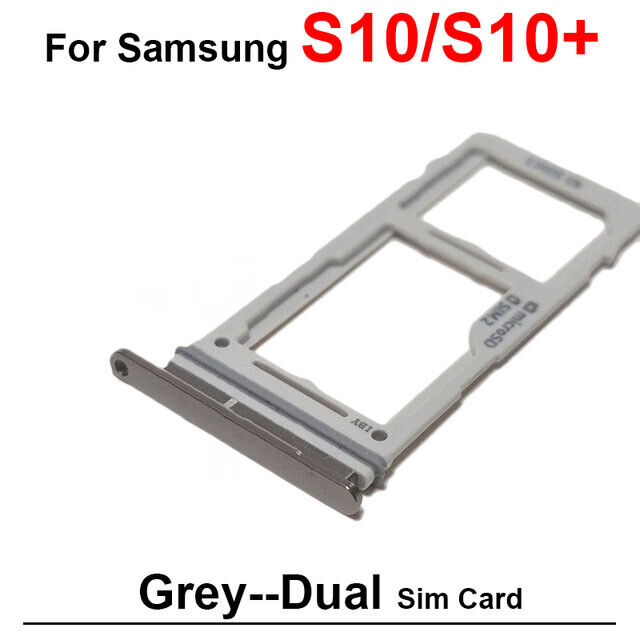 Samsung S10/S10+ SIM Tray Door Card Holder - black