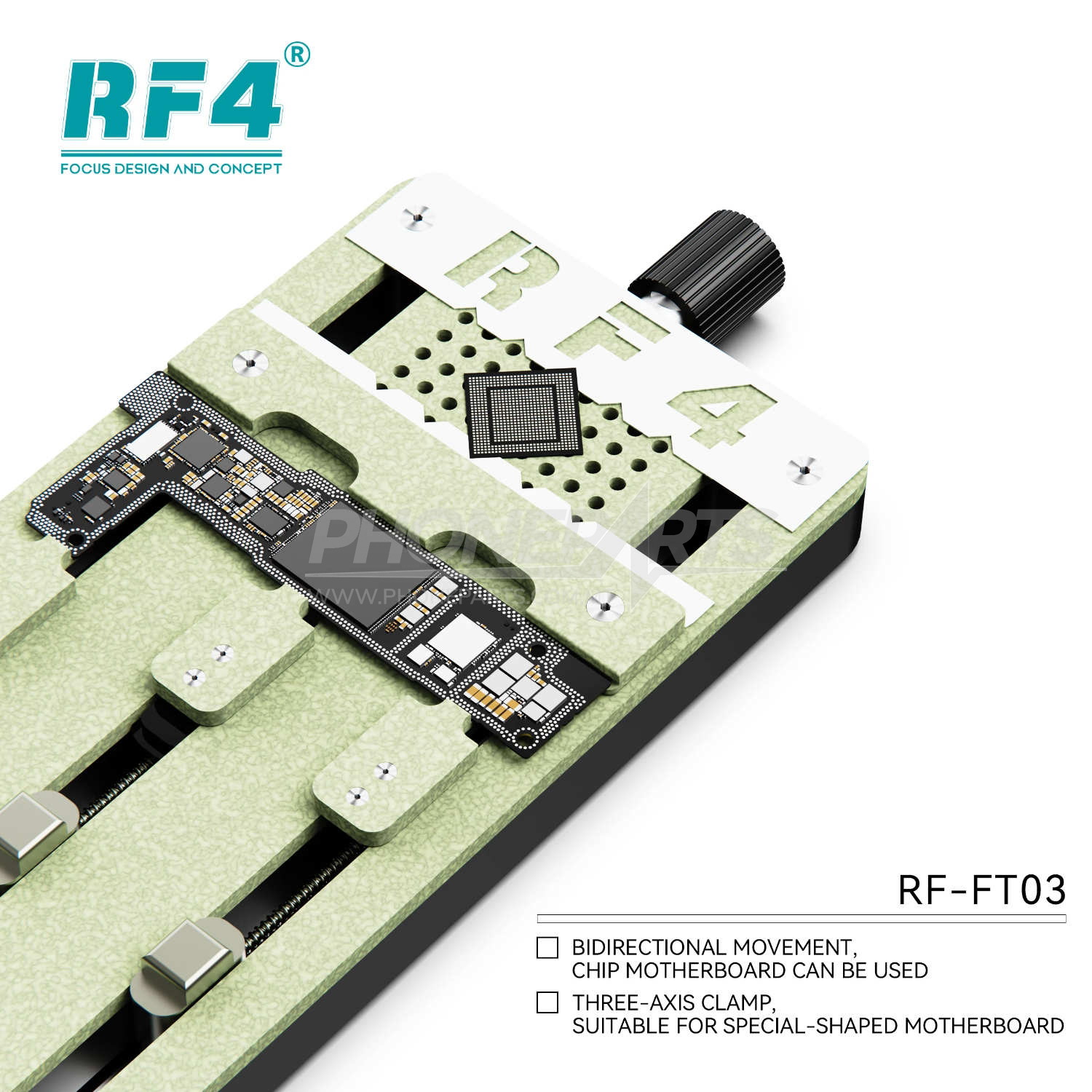 RF4 RF-FT03 Three Axis Multifunctional Universal Fixture