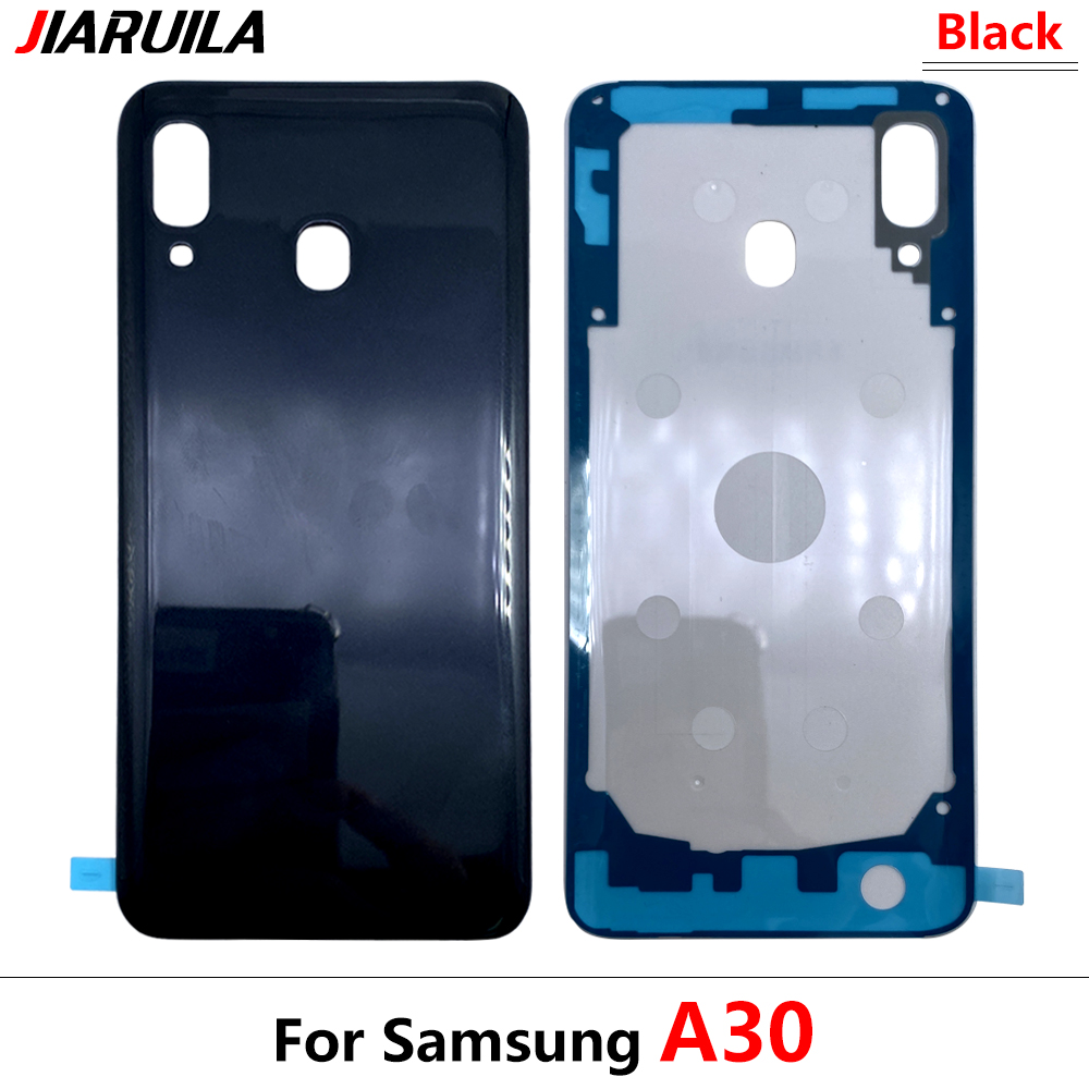 Samsung A30 Back Glass - black