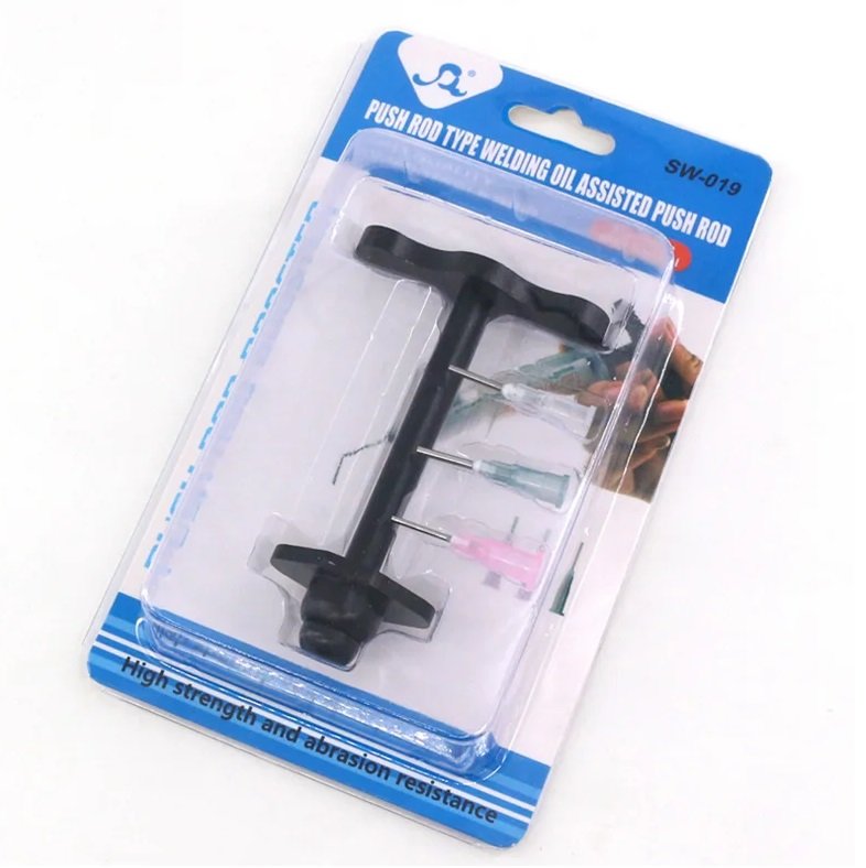 Syringe Plunger Push Rod With Needles SW-019