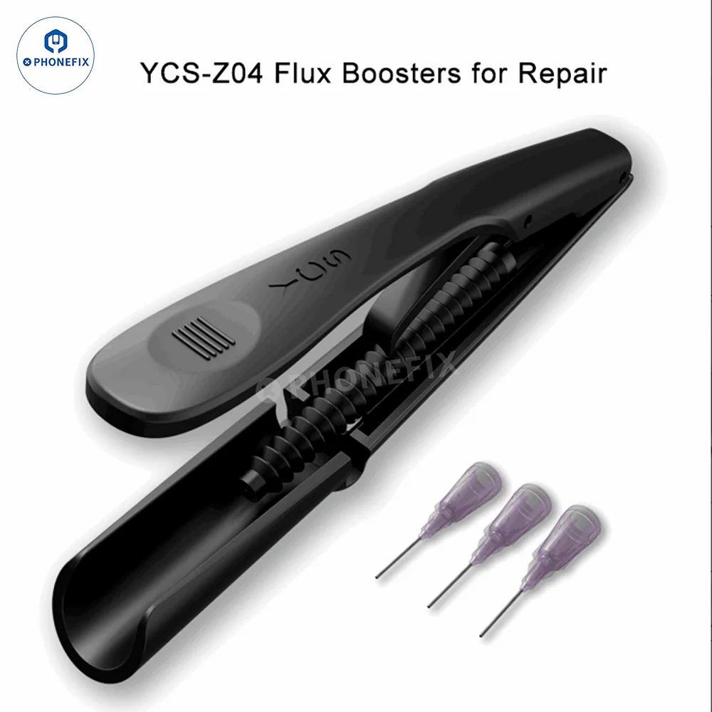 YCS Z04 Solder Flux Booster 5ml Welding Oil Syringe Push Rod