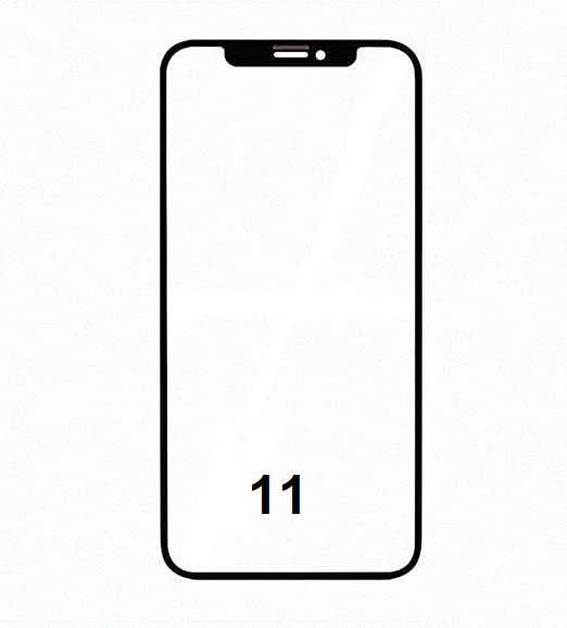 Glass OCA iPhone  8 To 15PM - 11