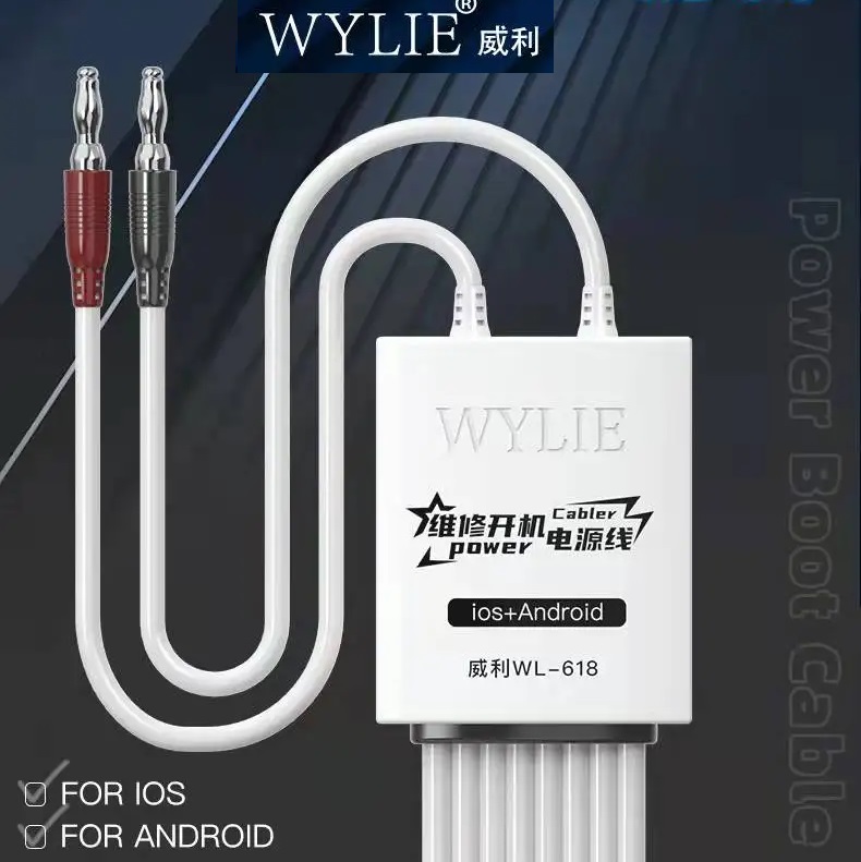 WYLIE Power Boot Cable iPhone Android
