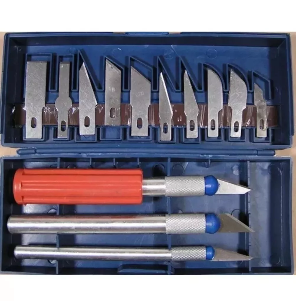 Multi-Function Metal and Plastic Cutter Wood Carving Open Tool Kit 13 in 1