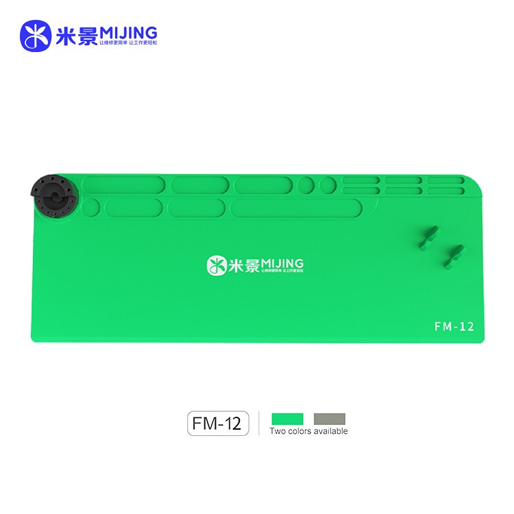 MIJING  FM-12 Silicone Insulation Repair Mat Heat-Resistant Silicon Soldering Station Pad For BGA Soldering Repair Tool