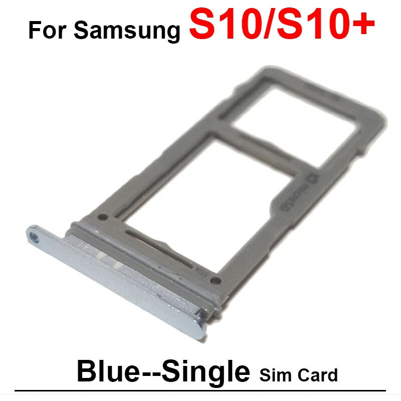 Samsung S10/S10+ SIM Tray Door Card Holder - blue