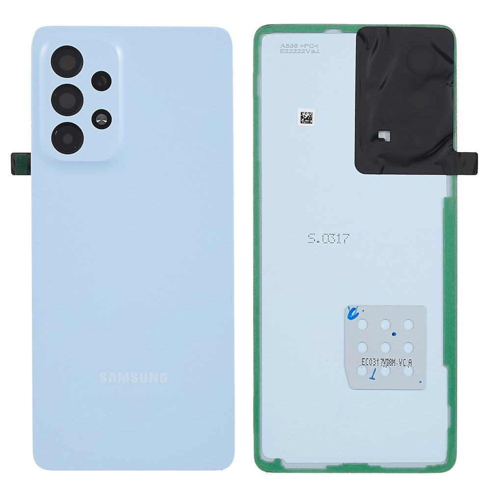 Samsung A53 Back Glass - blue
