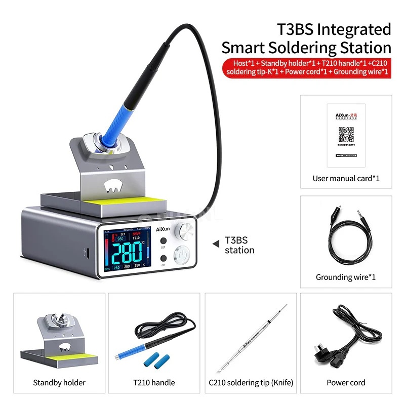 Aixun JC T3B Integrated Soldering Irons and Station 2023