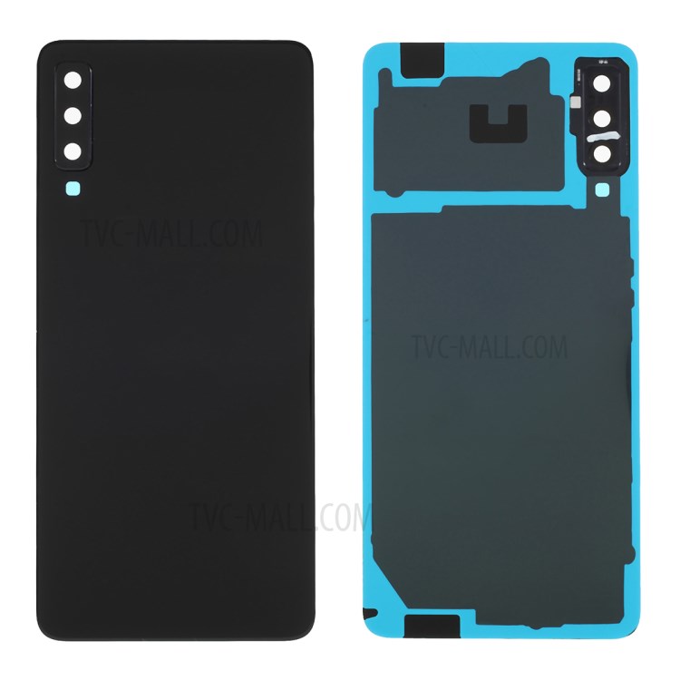 Samsung A750 Back Glass - black