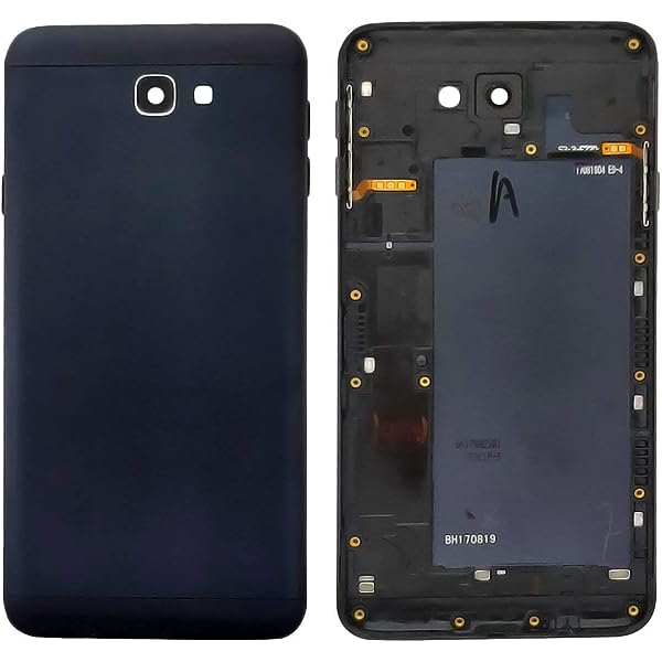 Samsung J7 PRIME Back Glass - black
