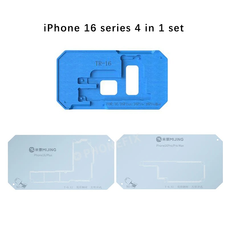 MiJing Z20 Pro 18 in 1 Fixture For iPhone X-15 Pro Max - 16 Series