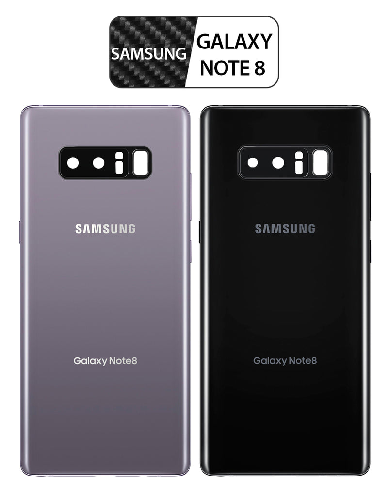 Samsung Note 8 Back Glass - gray