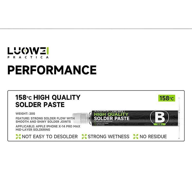 LUOWEI Solder Paste Injection - 158