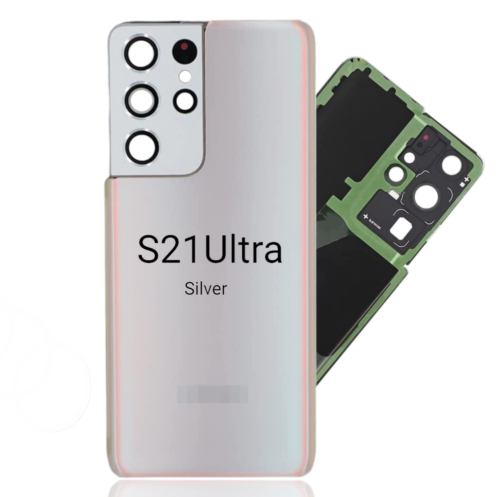 Samsung S21 ULTRA  Back Glass - silver