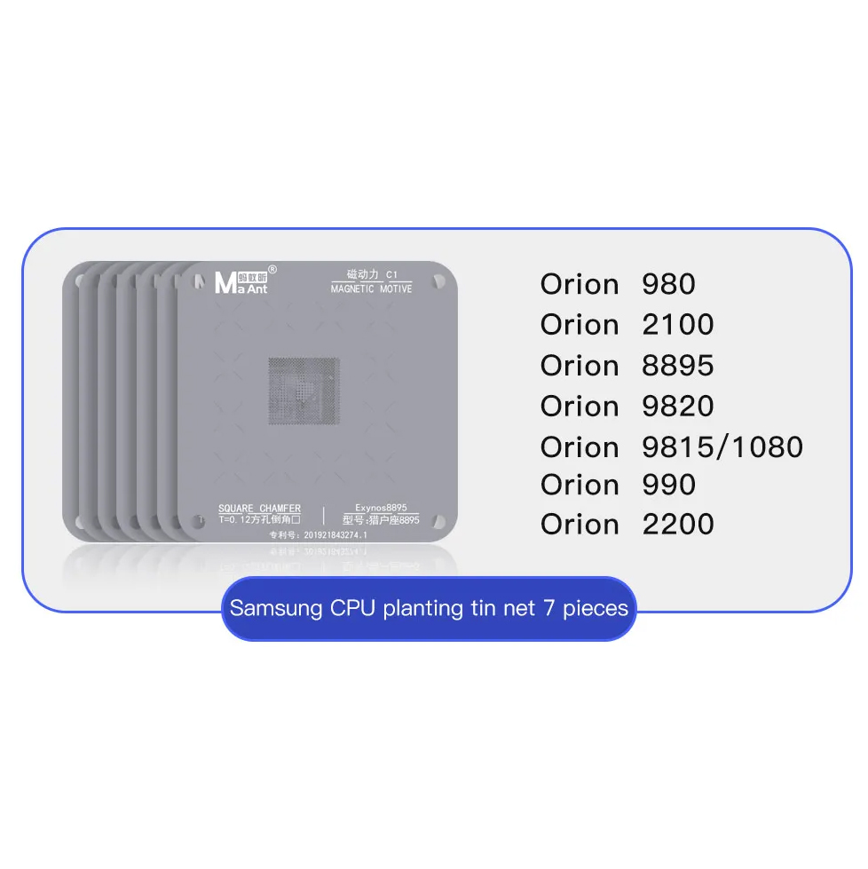 MaAnt C1 Stencil CPU BGA All In 1 2024 - Samsung