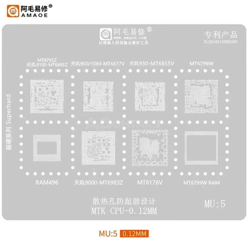 AMAOE MU5 Stencil MTK