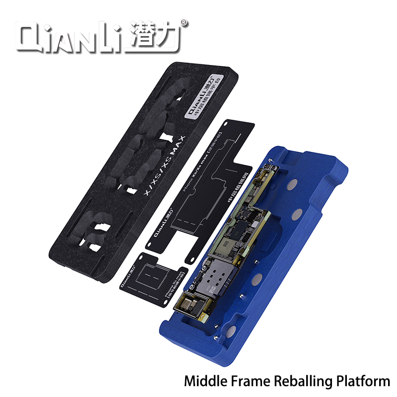 QianLi Middle Frame X-XS-XSMAX Reballing Platform BGA Reballing Fixture for iPhone