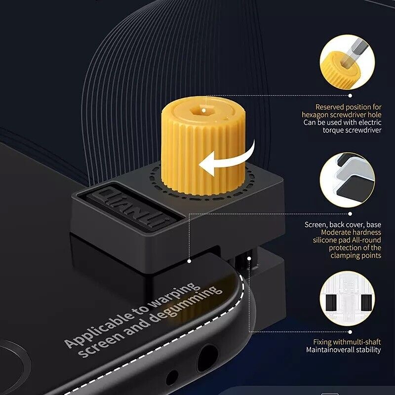 QIANLI  Fixing Metal Clip  4×1 for Mobile Phone LCD Screen