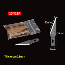 Glue Scraper Blade Remover Flat Mouth Blade - 11