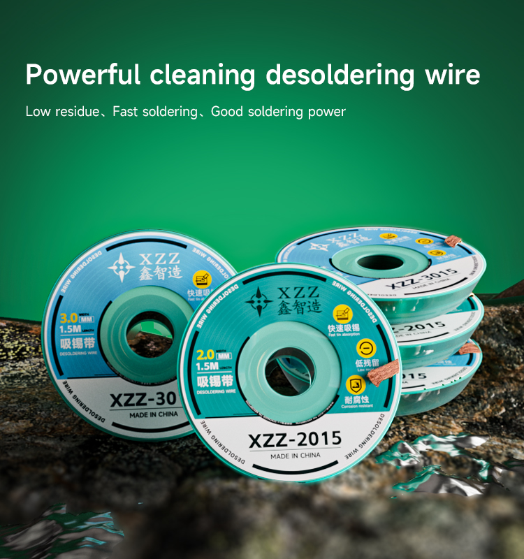 XZZ-2015 Desoldering Mesh Braid Tape  2mm