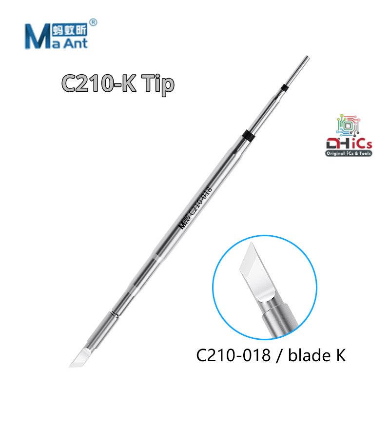 Maant C210 Series Soldering Iron Head Tips - k