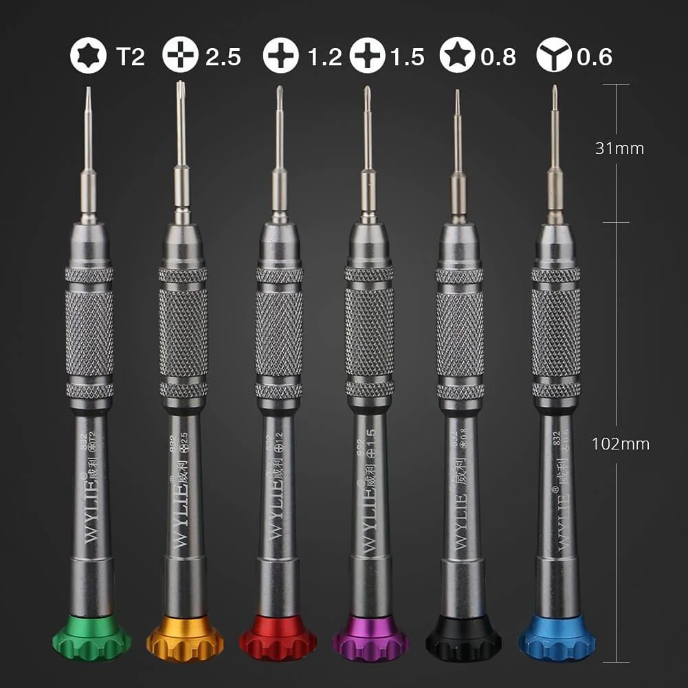 WYLIE 832 Magnetic Phone Repair Screwdriver