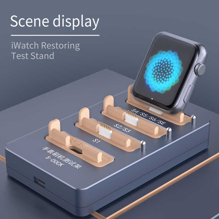 Apple Watch Restoring Test Stand
