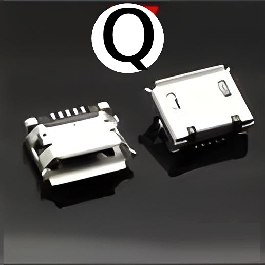 Micro USB Charge  connector common  port for Samsung Moto SONY HTC ZTE Huawei Xiaomi Lenovo - Q