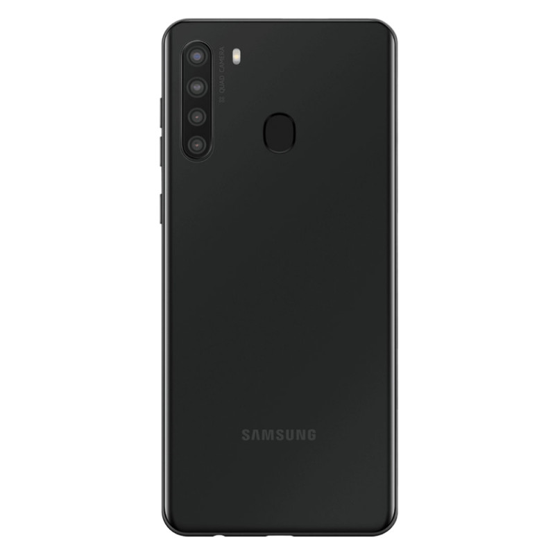 Samsung A21 Back Glass - black