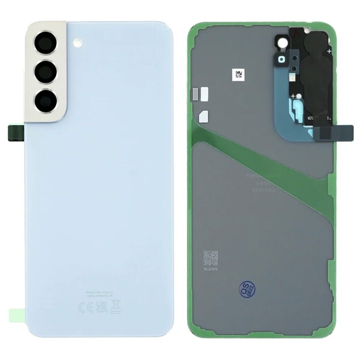 Samsung S22+ PLUS Back Glass - Sky blue