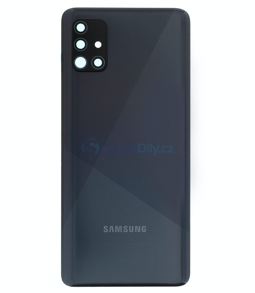 Samsung A51 Back Glass - black