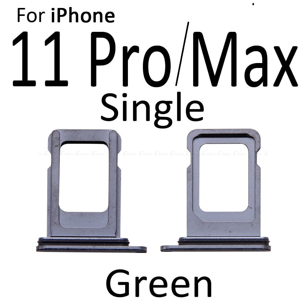 iPhone 11 Pro & 11 Pro Max 1 SIM Door Tray - Green