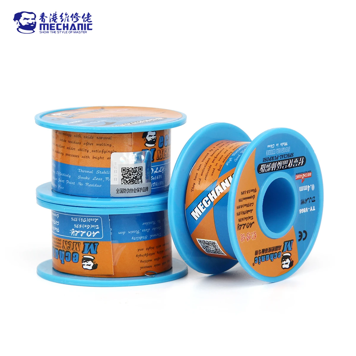 Mechanic Solder Wire 0.3 mm Sn60% Pb40% Flux 1-3% 40g