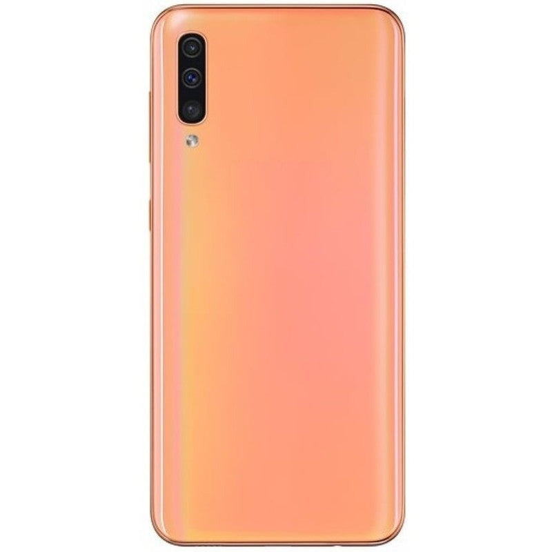 Samsung A50 Back Glass - Orange