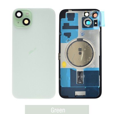 iPhone 15 Back Glass Full Metal - green