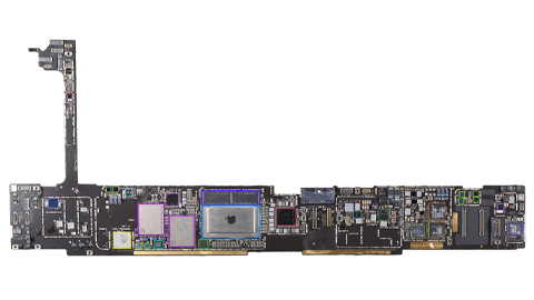 iPad PRO 11 inch practice Motherboard
