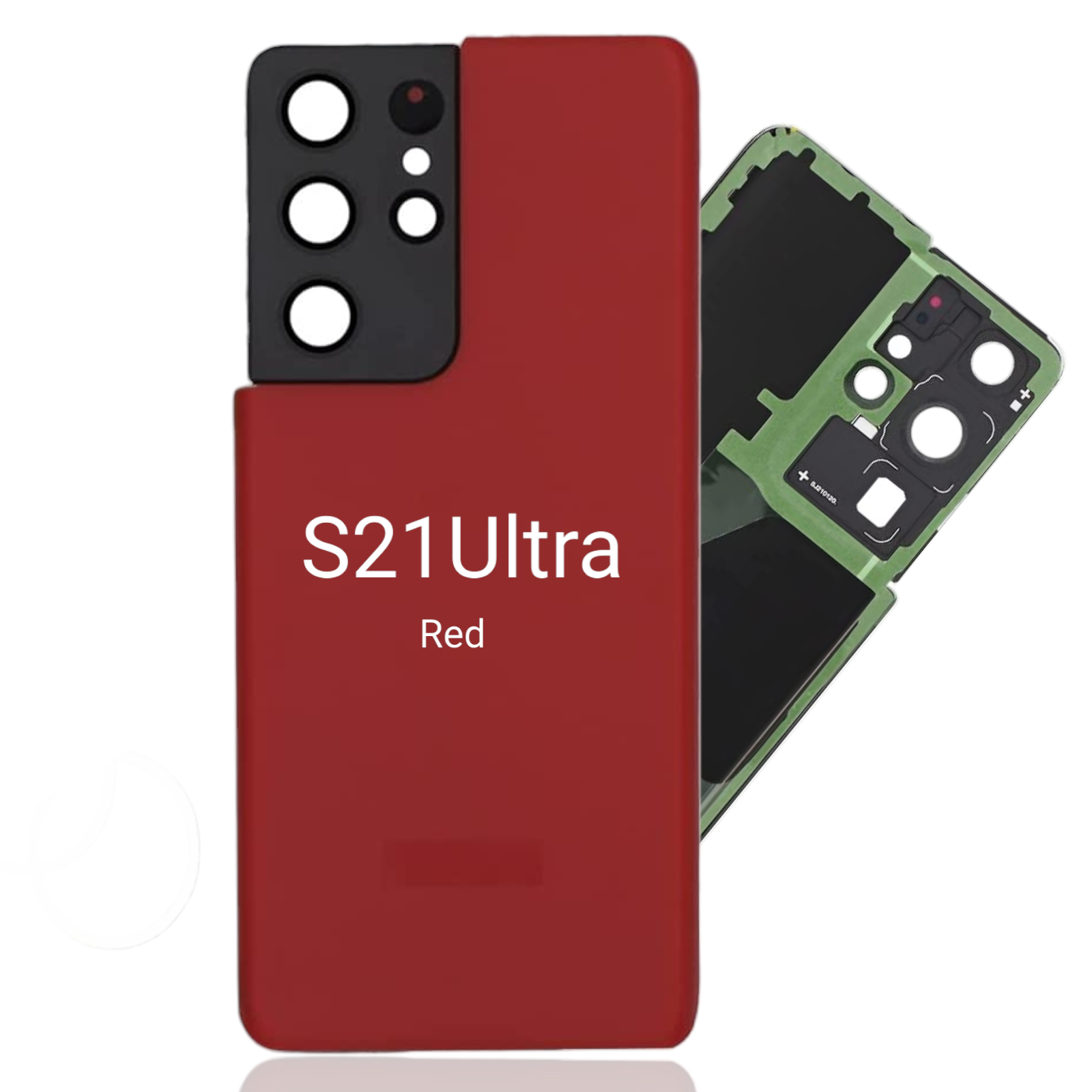 Samsung S21 ULTRA  Back Glass - red