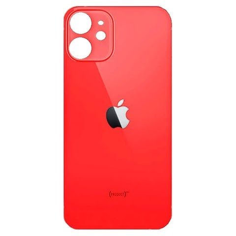 iPhone 12 Mini Back Glass - Red